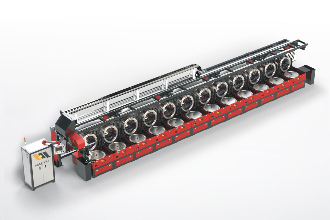 HY-TP3I1-120A/250A全自動(dòng)輪胎直線聚氨酯澆注機(jī)